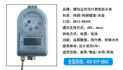 远传预付费IC卡智能水表 引领水资源管理的新时代